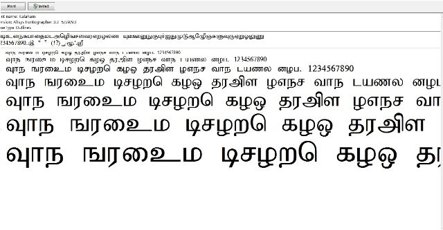 Tamil Font Software Free Download